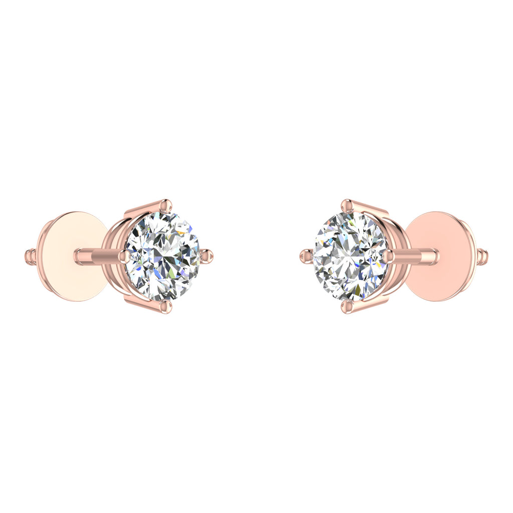 Twist Solitaire Studs