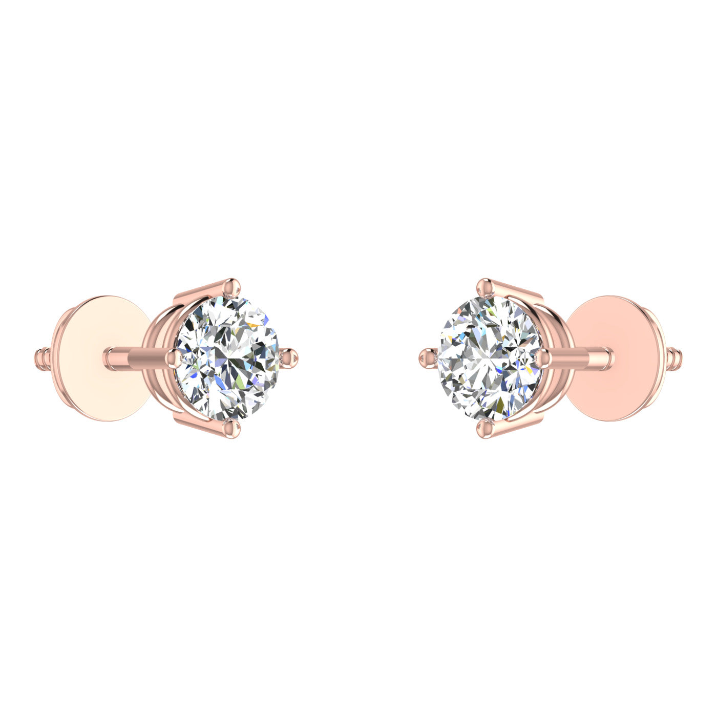 Twist Solitaire Studs