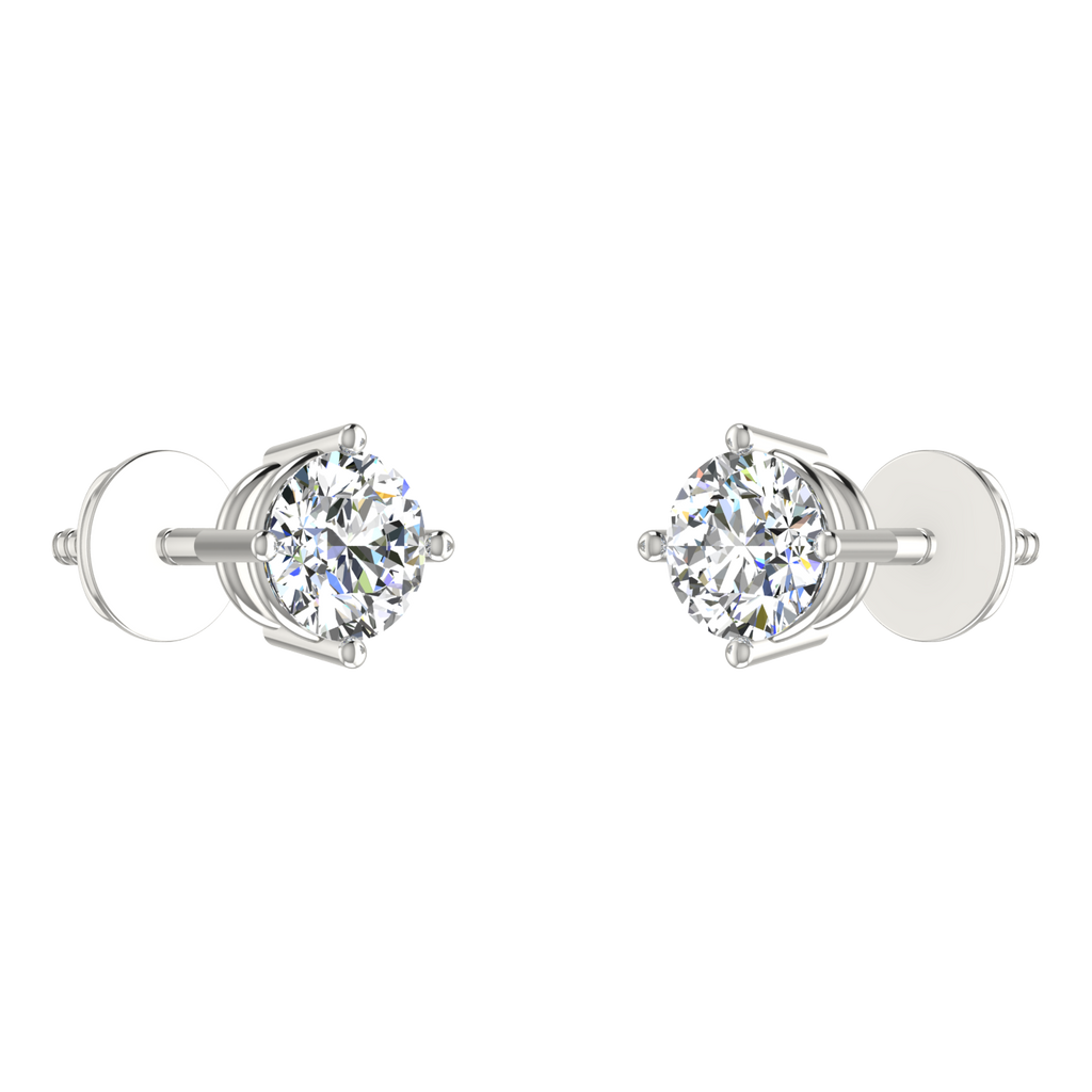 Twist Solitaire Studs