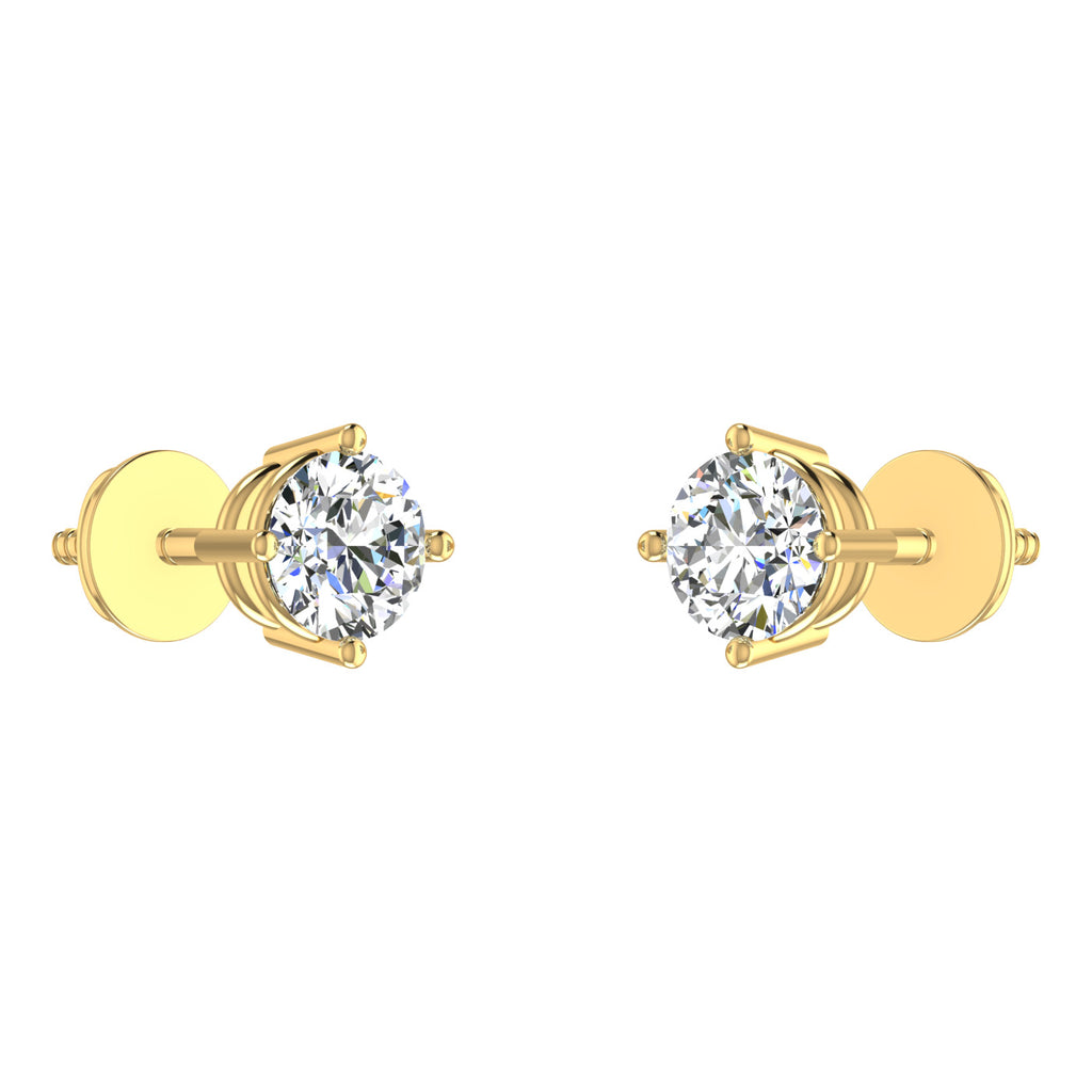 Twist Solitaire Studs
