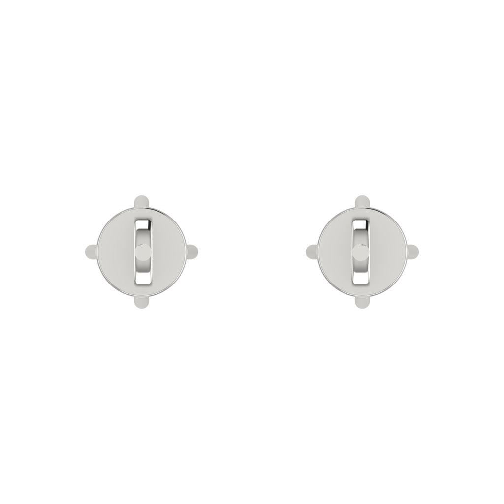 Twist Solitaire Studs