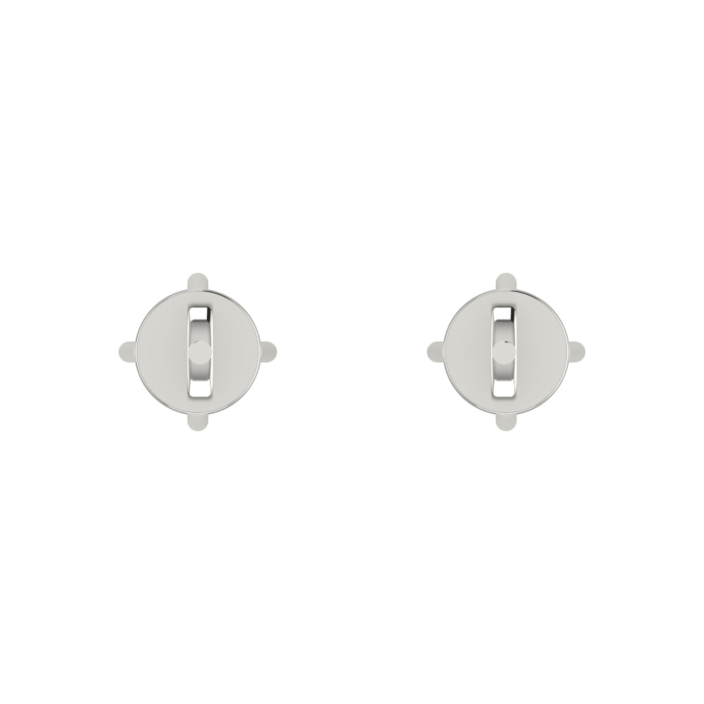 Twist Solitaire Studs