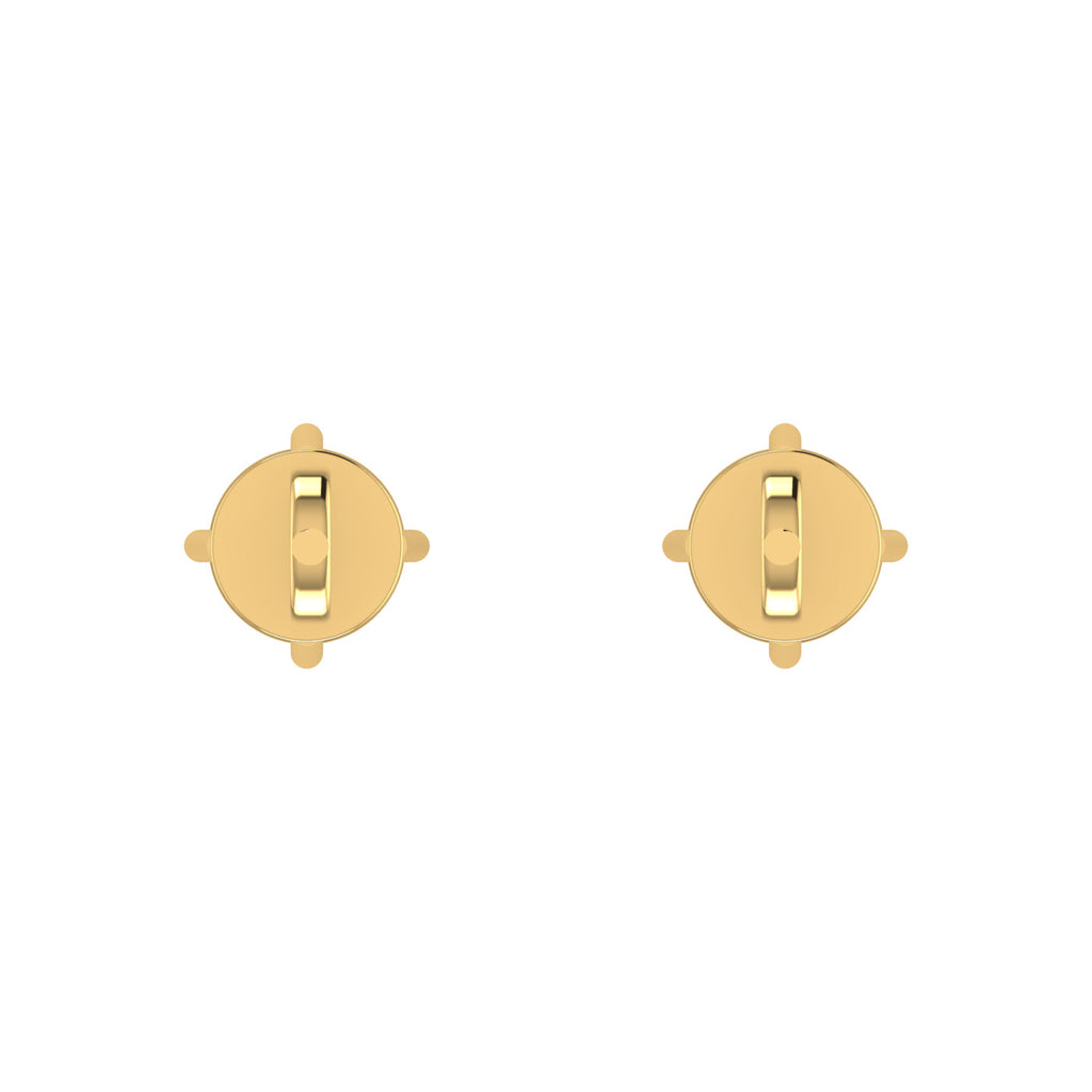 Twist Solitaire Studs