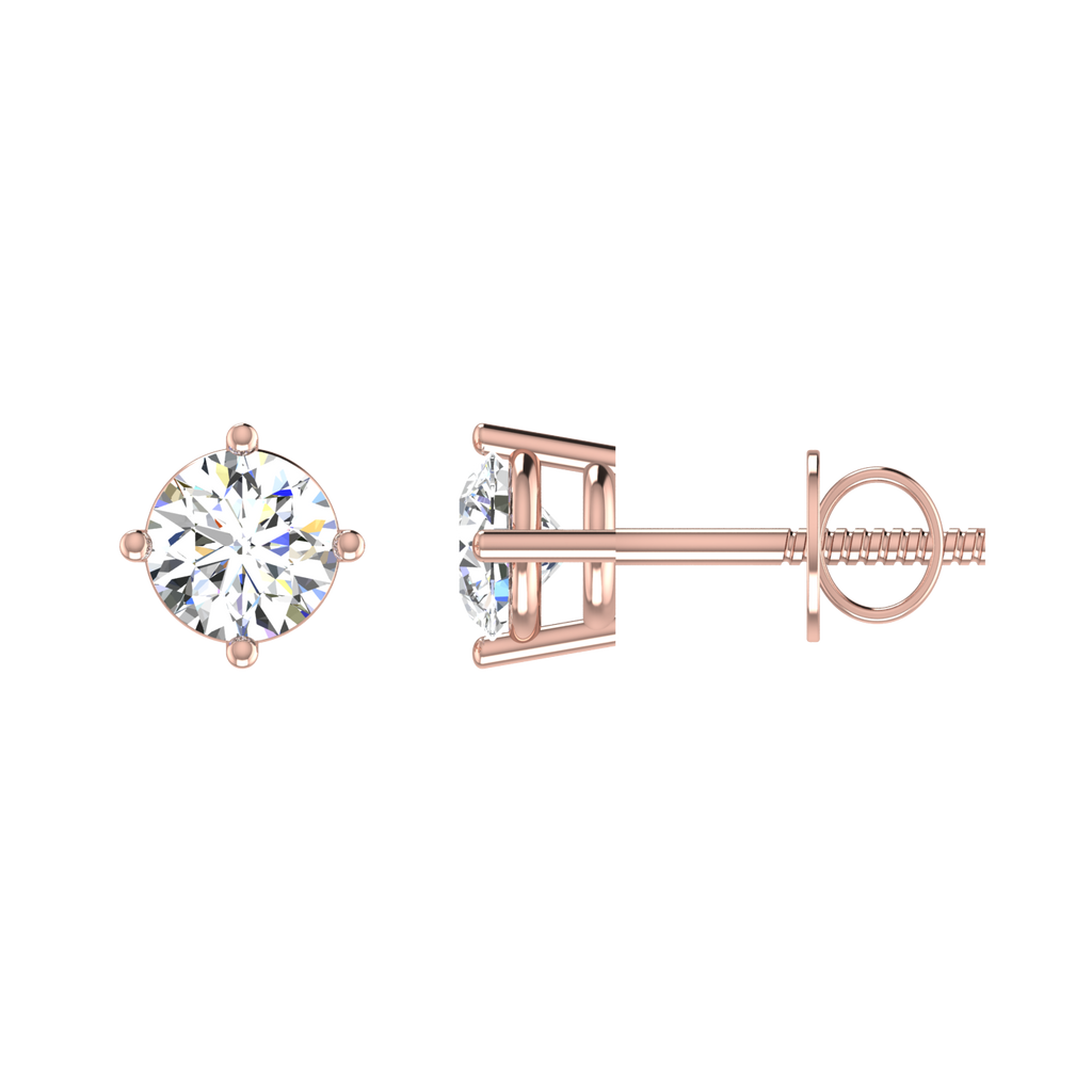 Twist Solitaire Studs