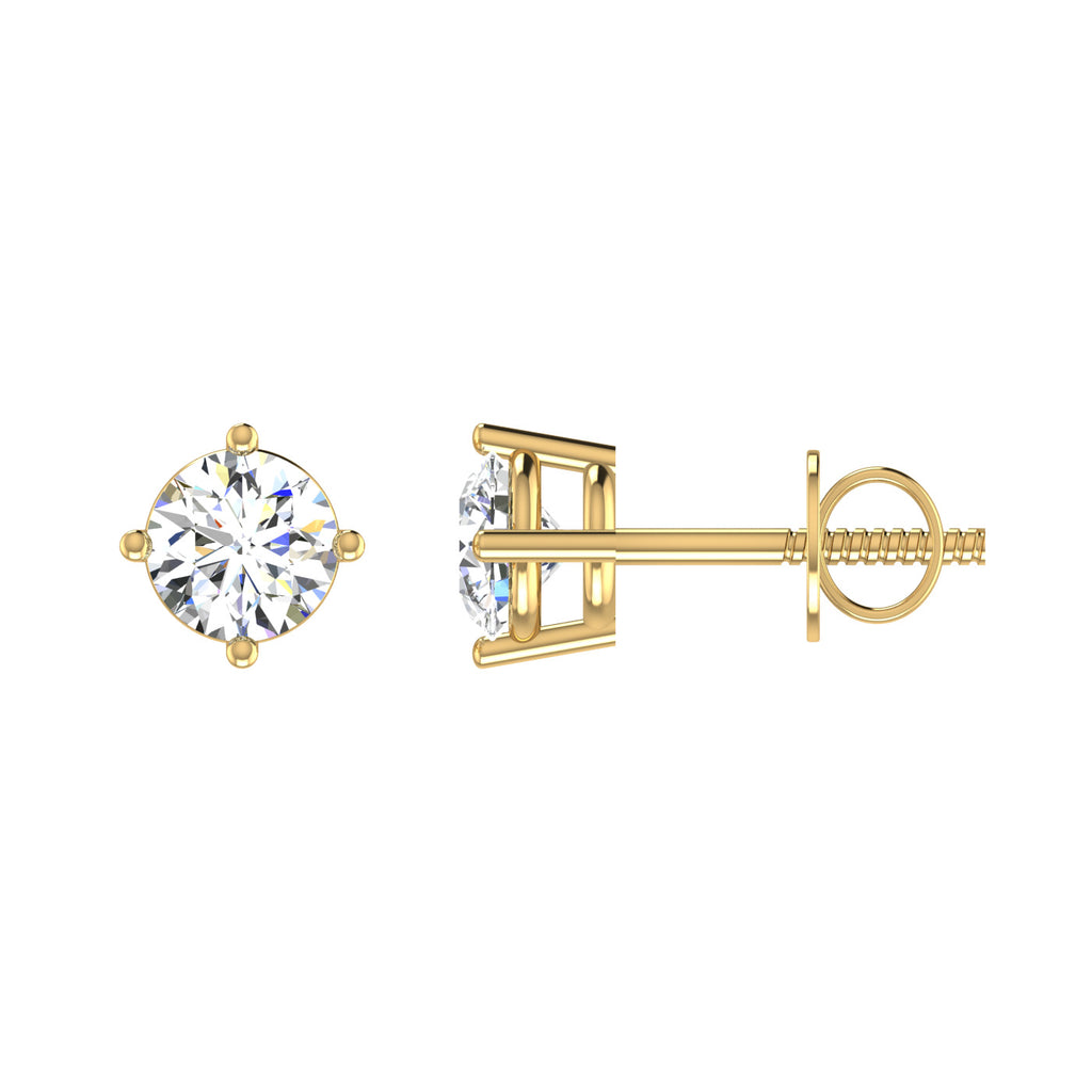 Twist Solitaire Studs
