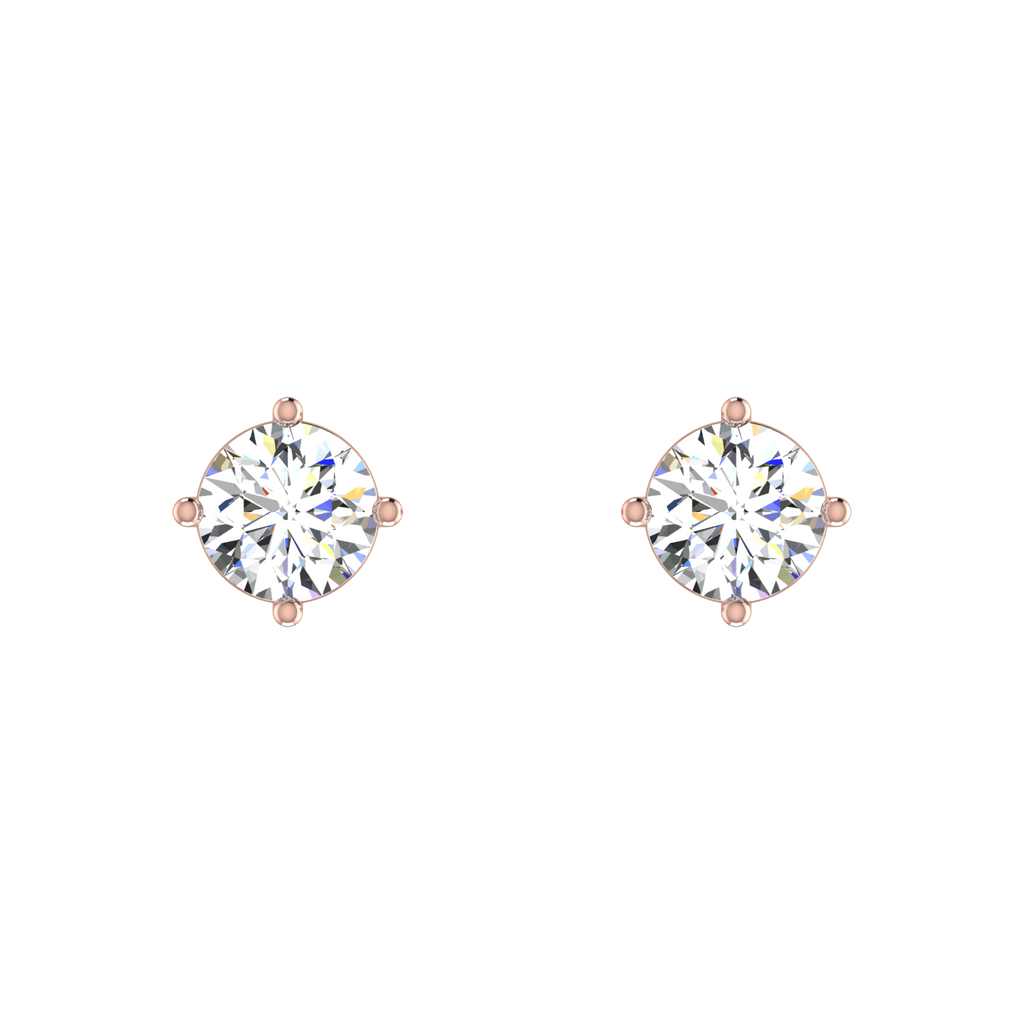 Twist Solitaire Studs