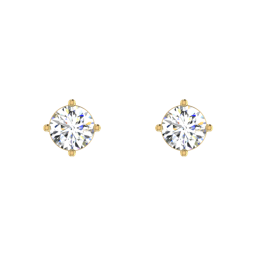 Twist Solitaire Studs