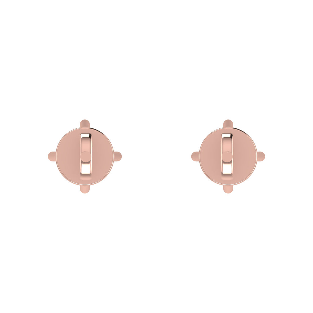 Ribbon Solitaire Studs