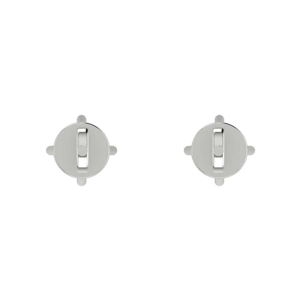 Ribbon Solitaire Studs