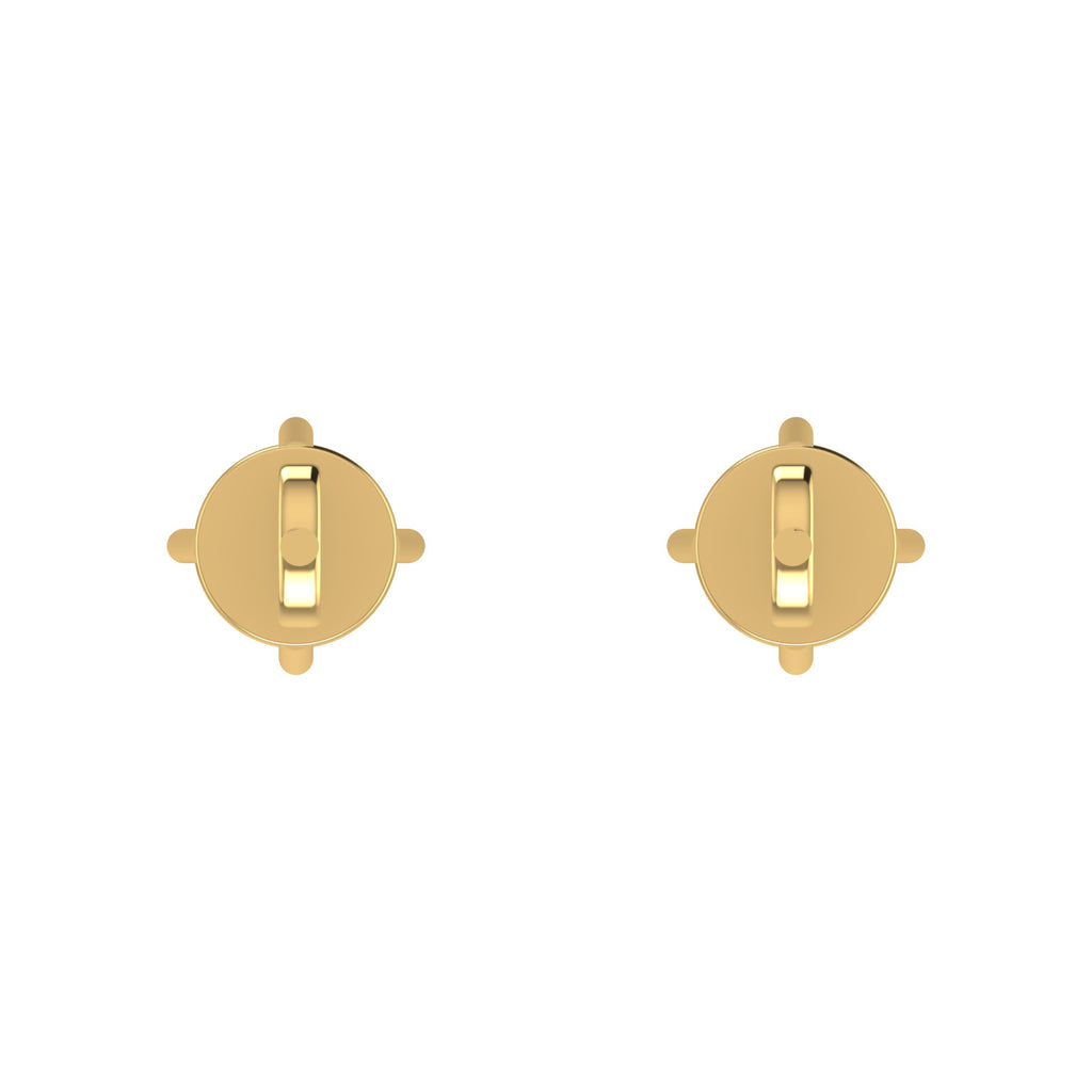 Ribbon Solitaire Studs