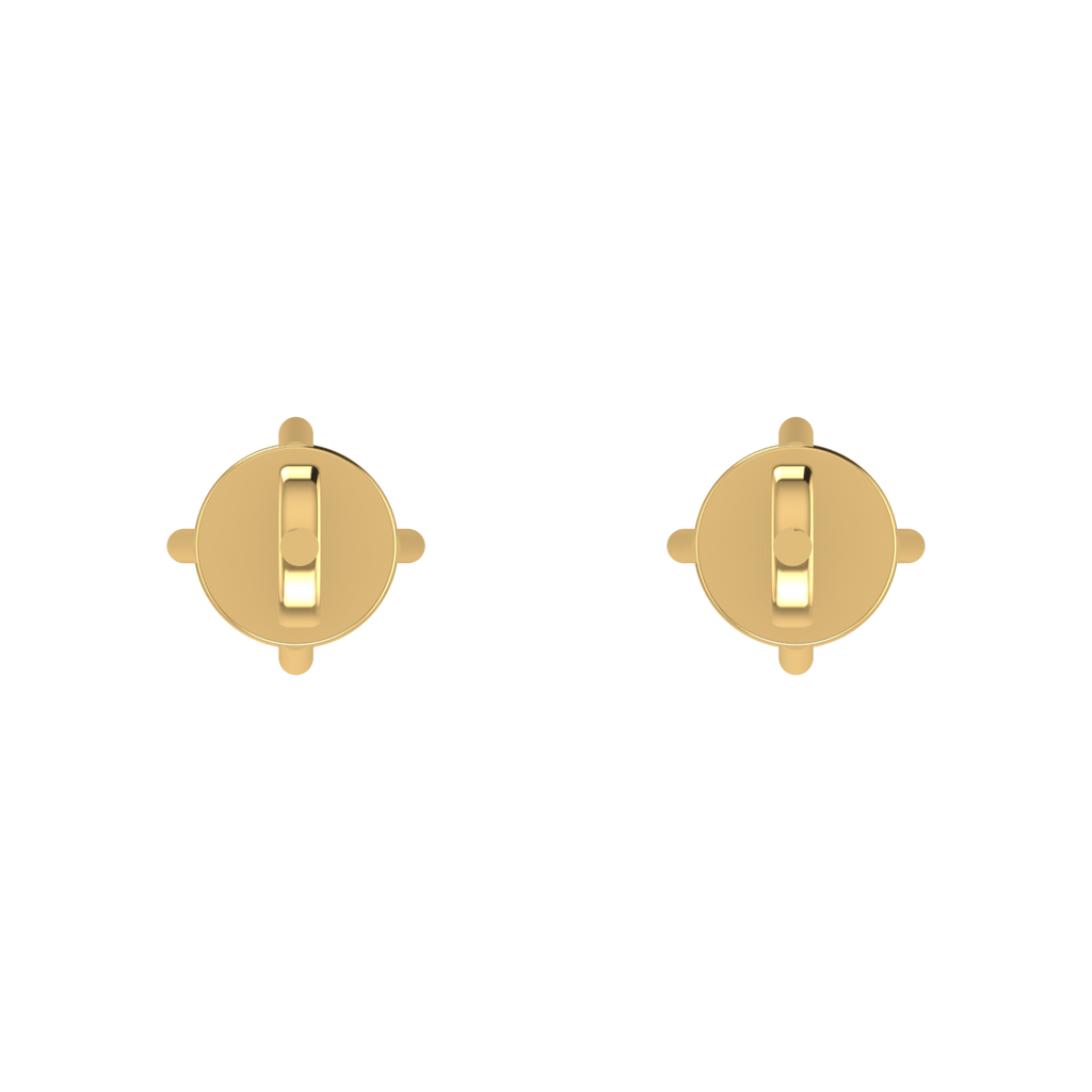 Ribbon Solitaire Studs