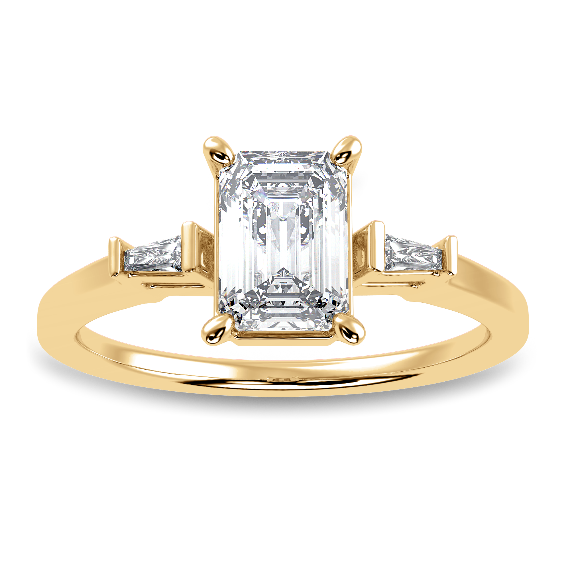 Lustre Emerald Cocktail Ring