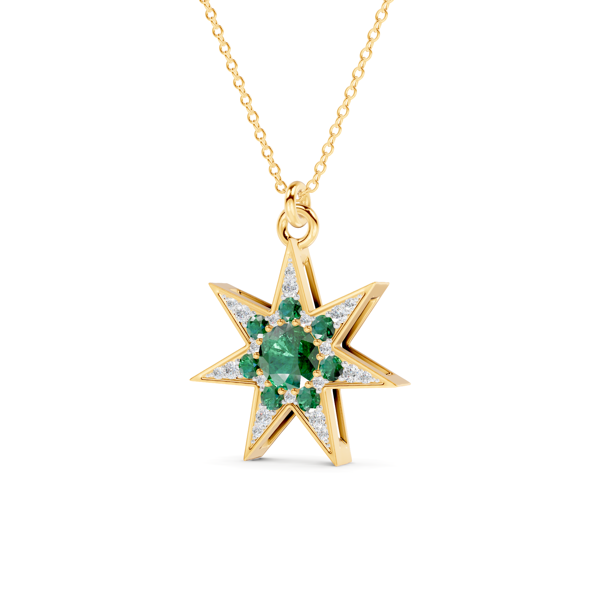 Solitaire Drop Pendant | WSE58