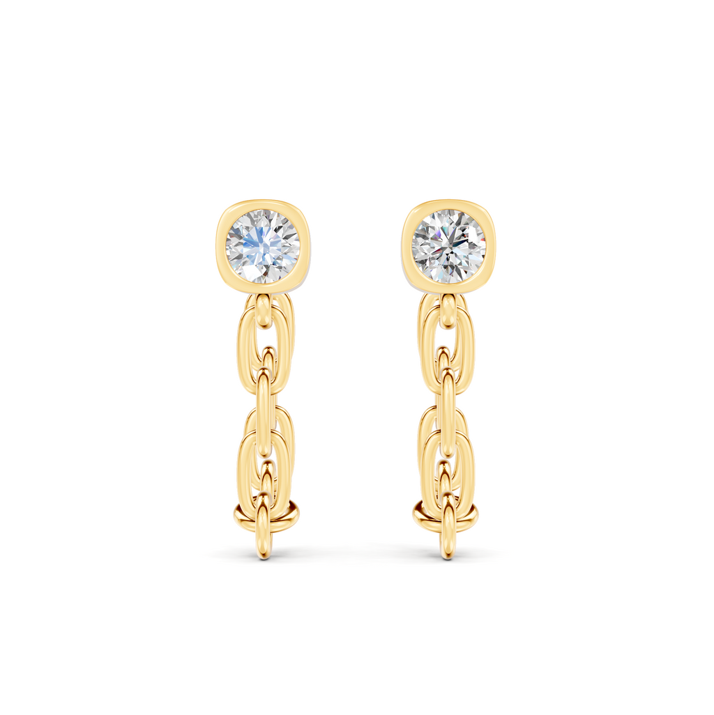 Diamond Cluster Earrings WSE261
