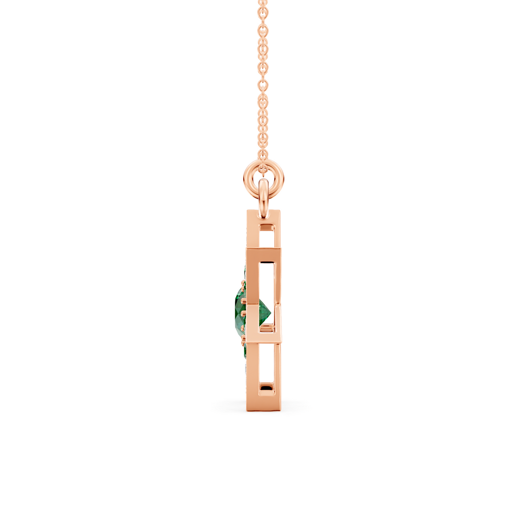 Solitaire Drop Pendant | WSE58