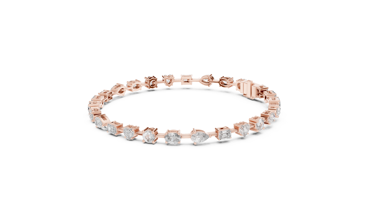 Baroque Tennis Bracelet