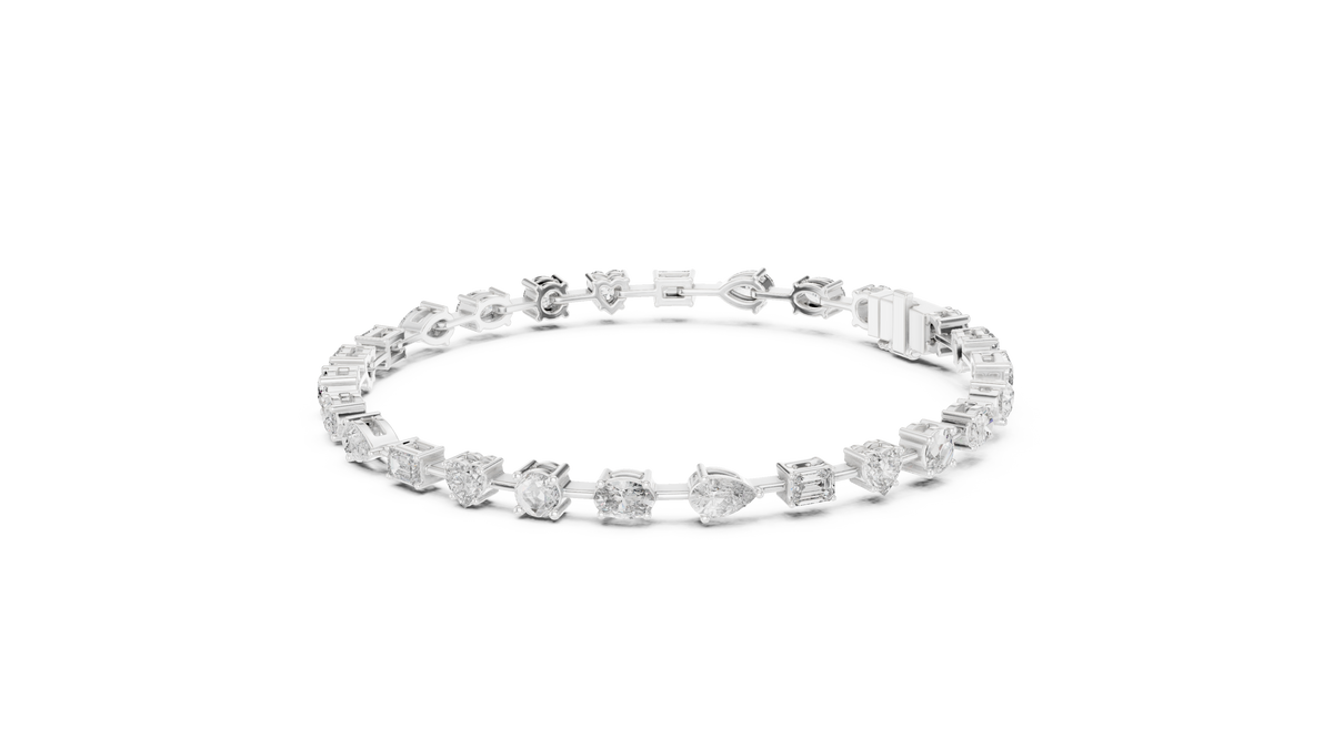Baroque Tennis Bracelet