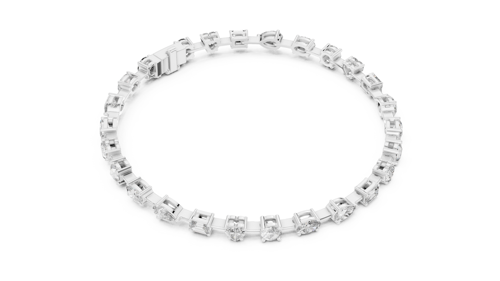 Baroque Tennis Bracelet