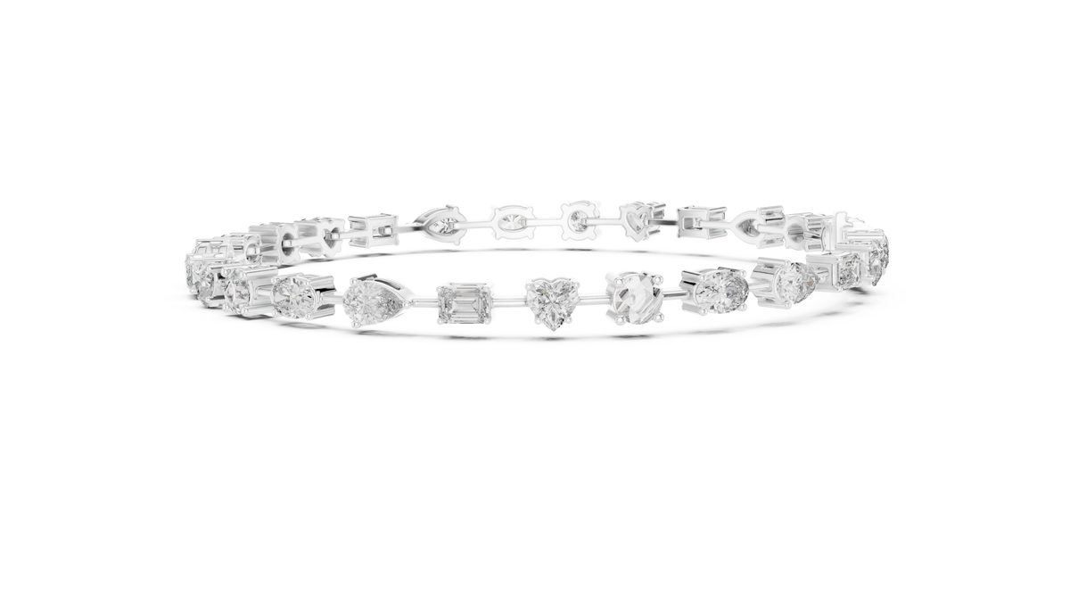 Baroque Tennis Bracelet
