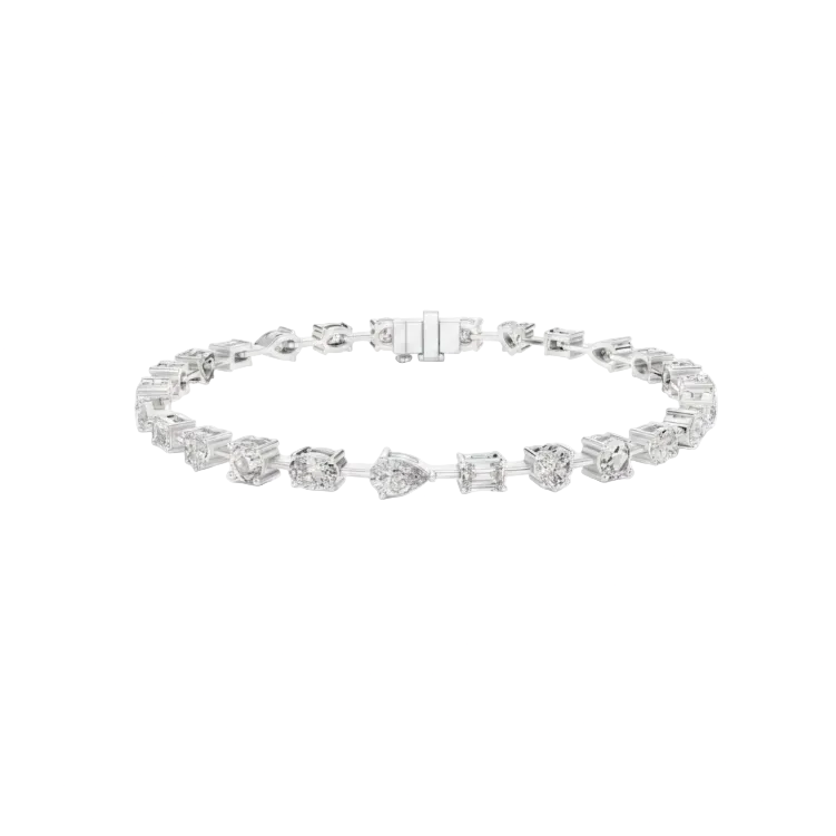 Baroque Tennis Bracelet