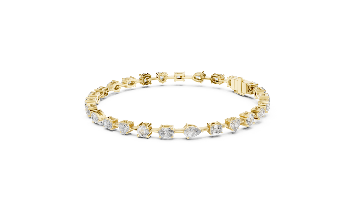 Baroque Tennis Bracelet