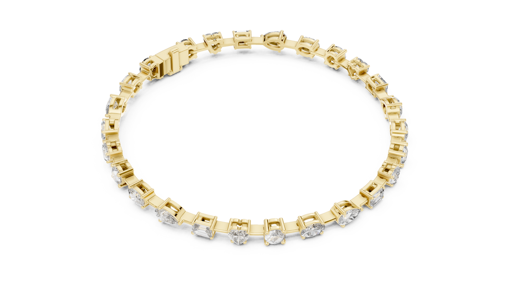 Baroque Tennis Bracelet