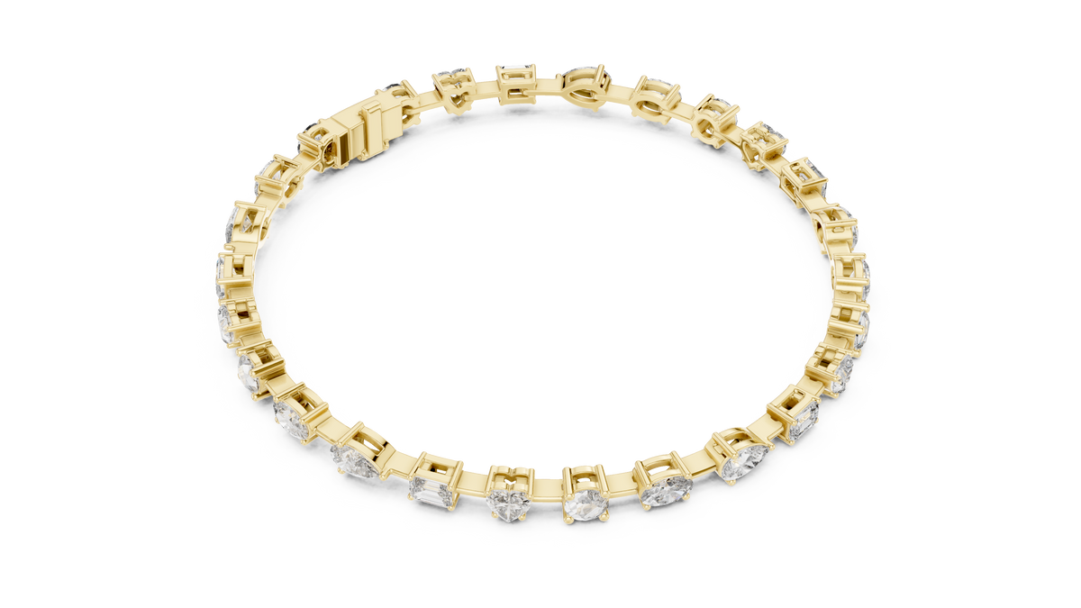 Baroque Tennis Bracelet