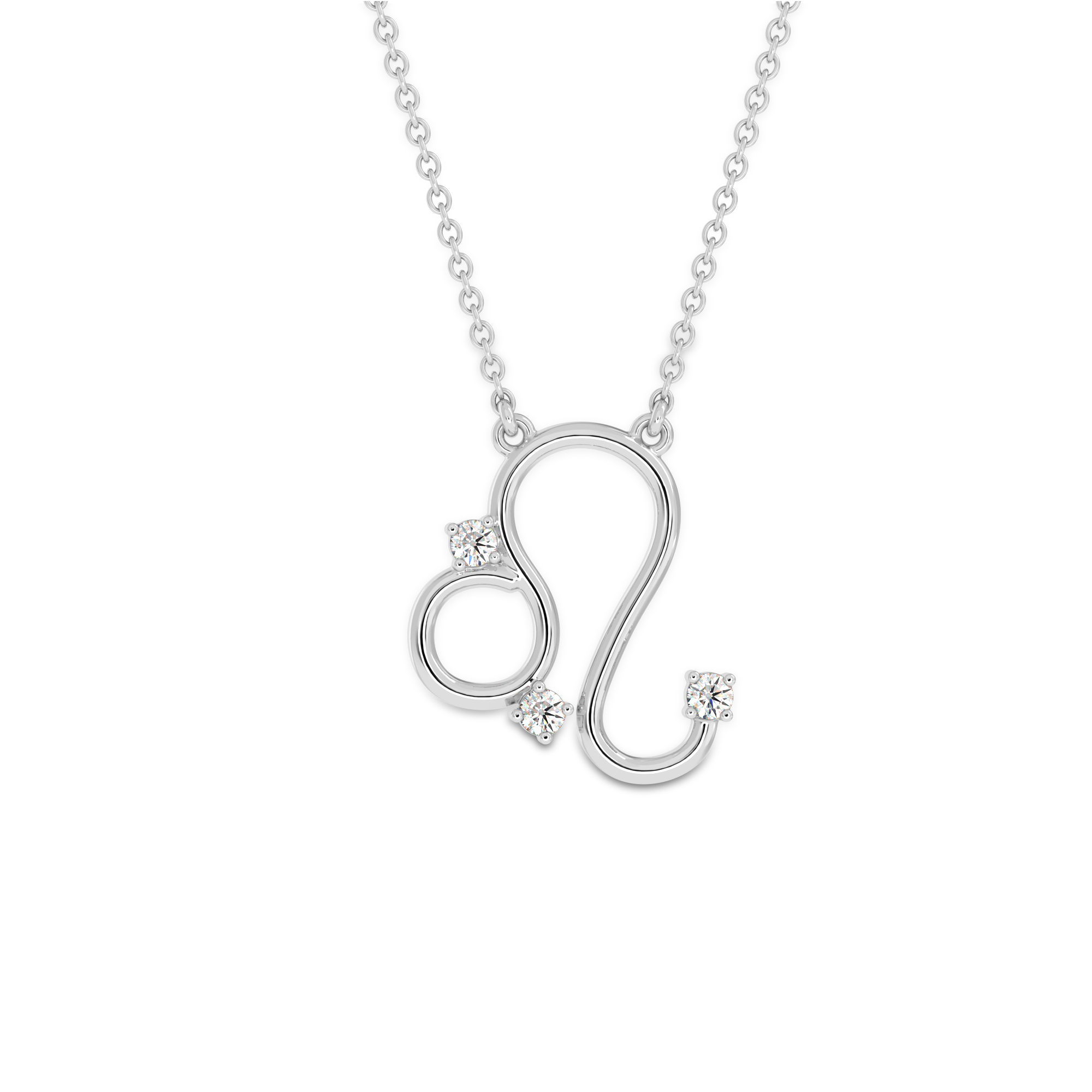 Crescent Zodiac Pendant