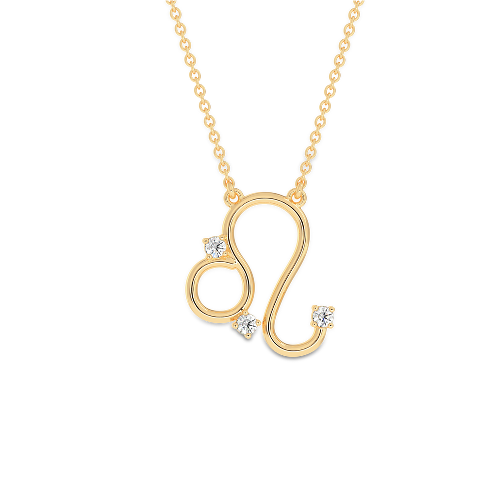 Crescent Zodiac Pendant