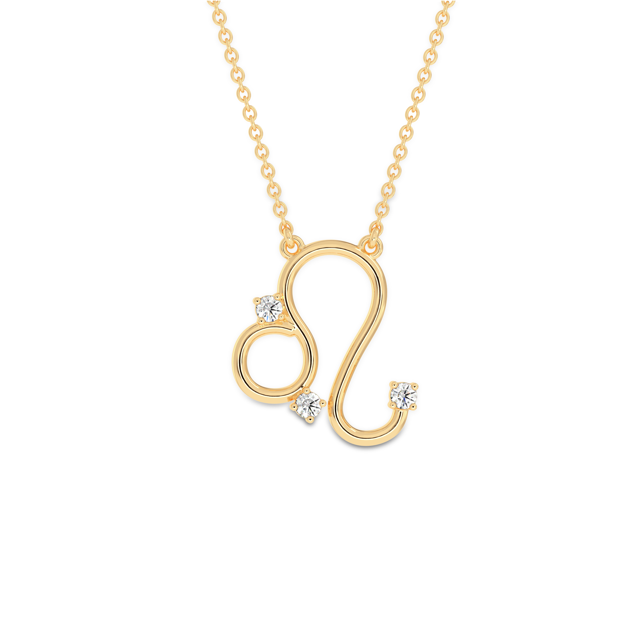 Crescent Zodiac Pendant