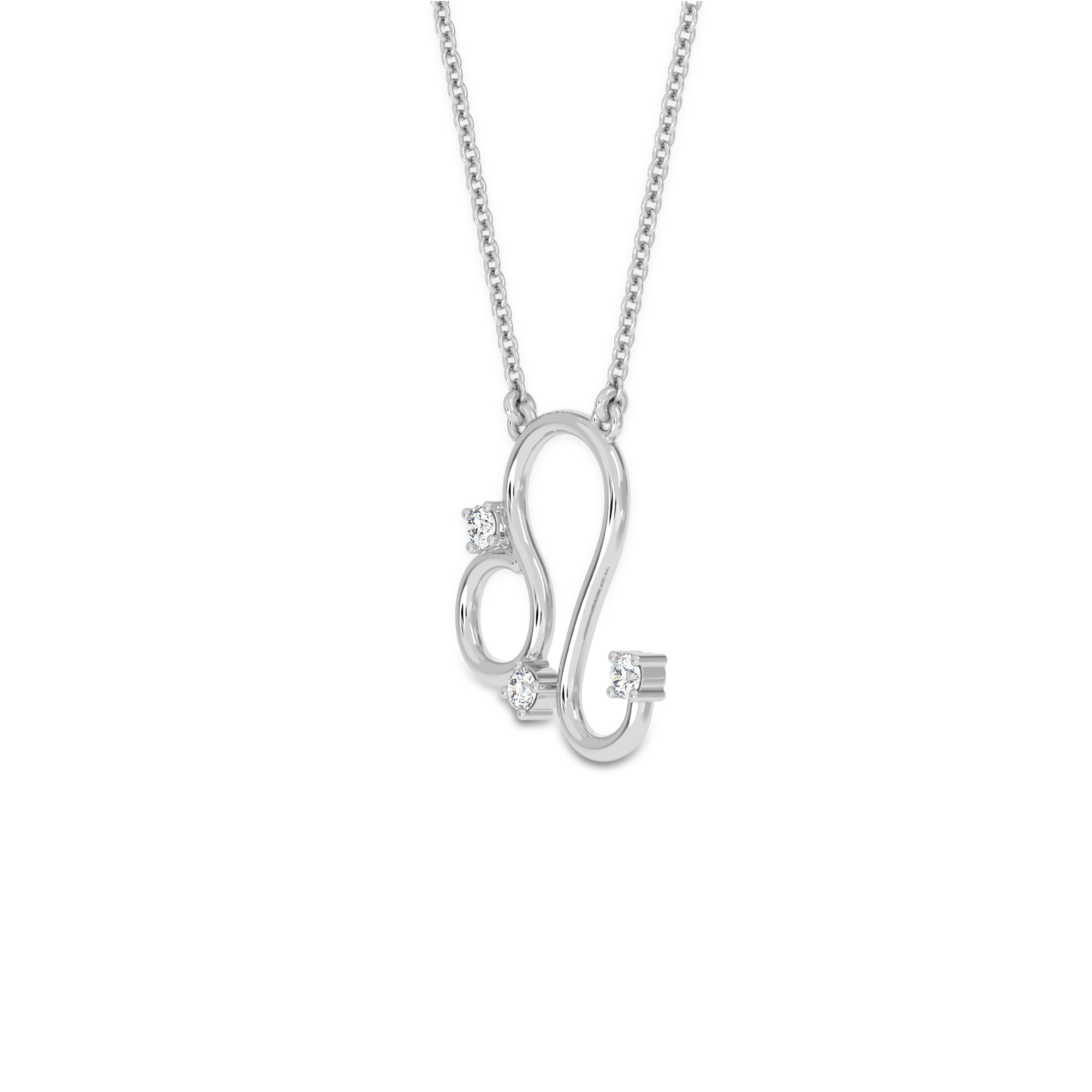 Crescent Zodiac Pendant