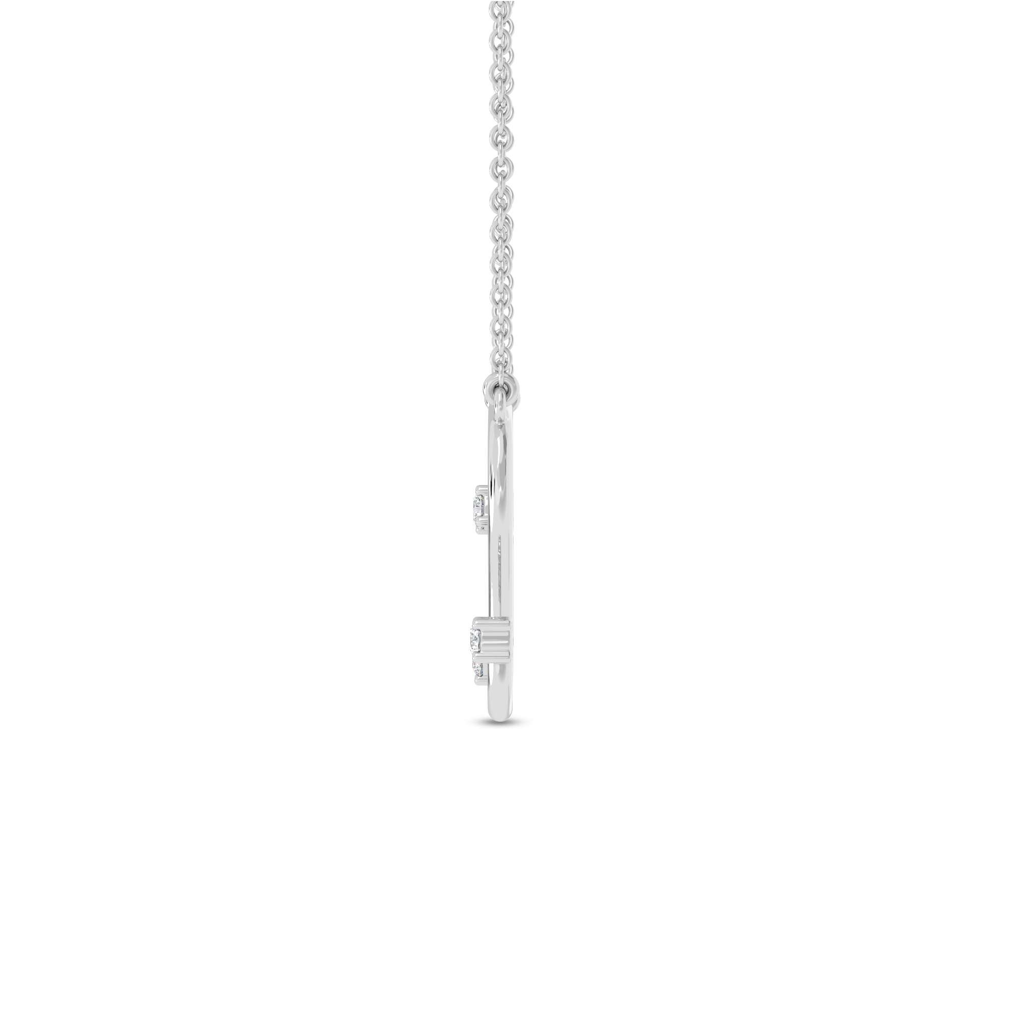 Crescent Zodiac Pendant