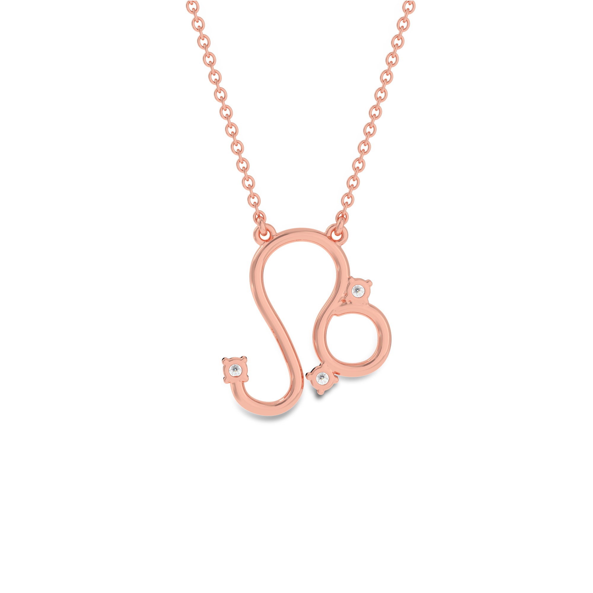 Crescent Zodiac Pendant