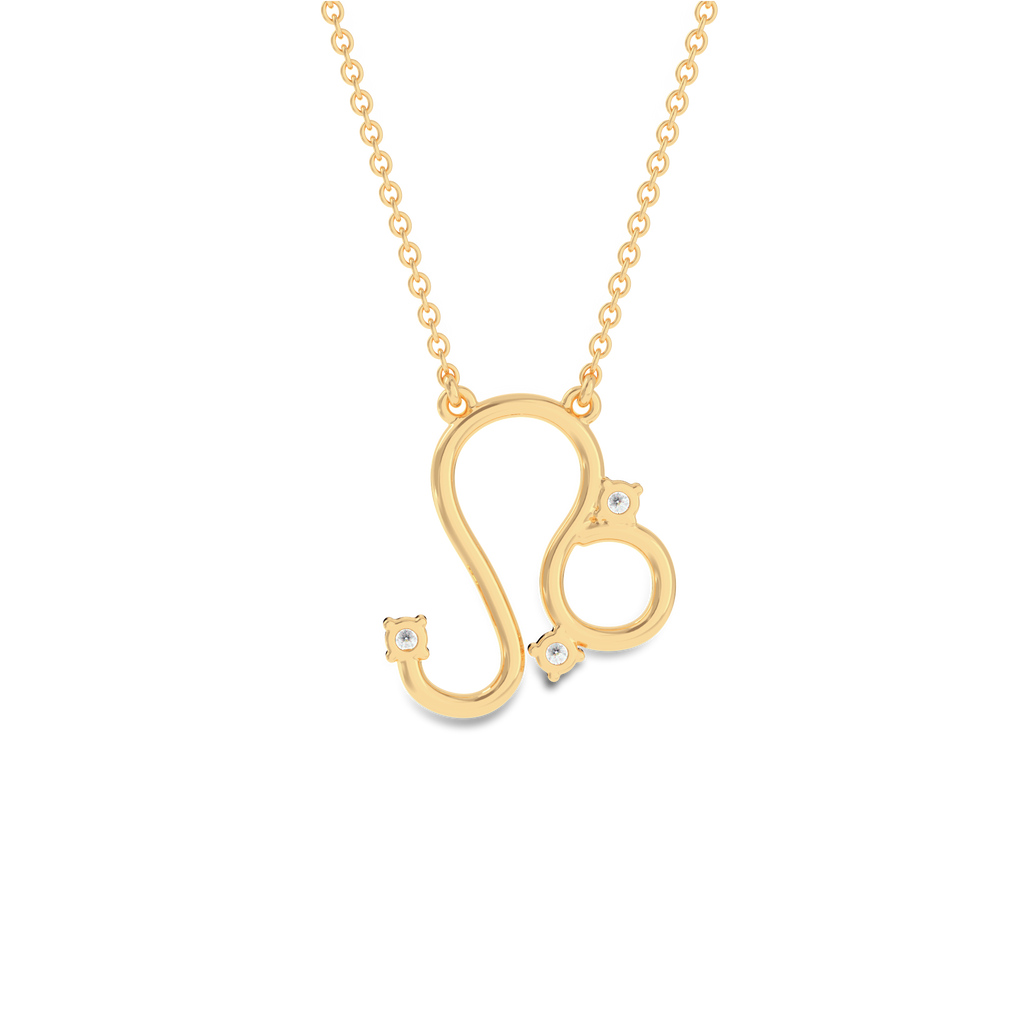 Crescent Zodiac Pendant