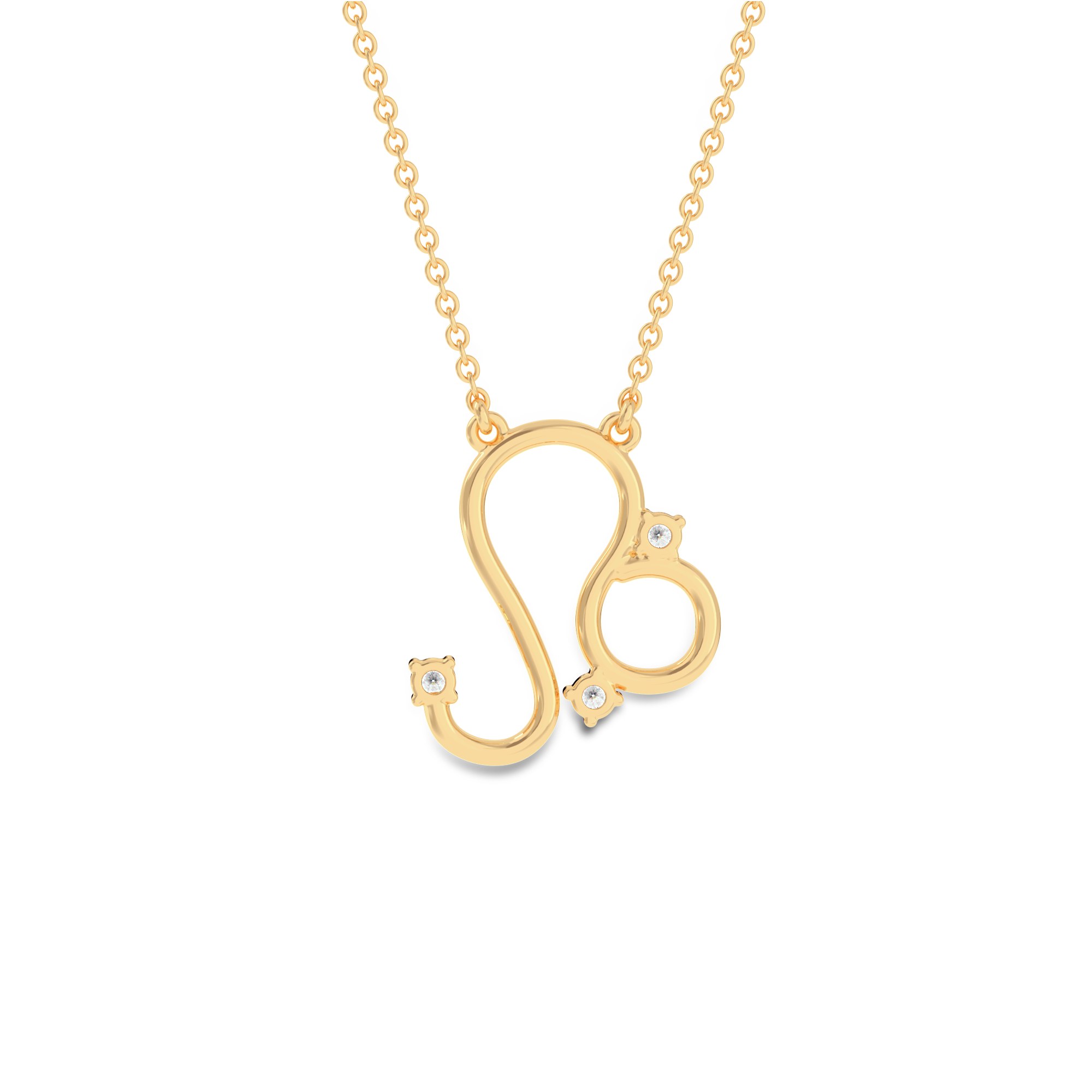 Crescent Zodiac Pendant