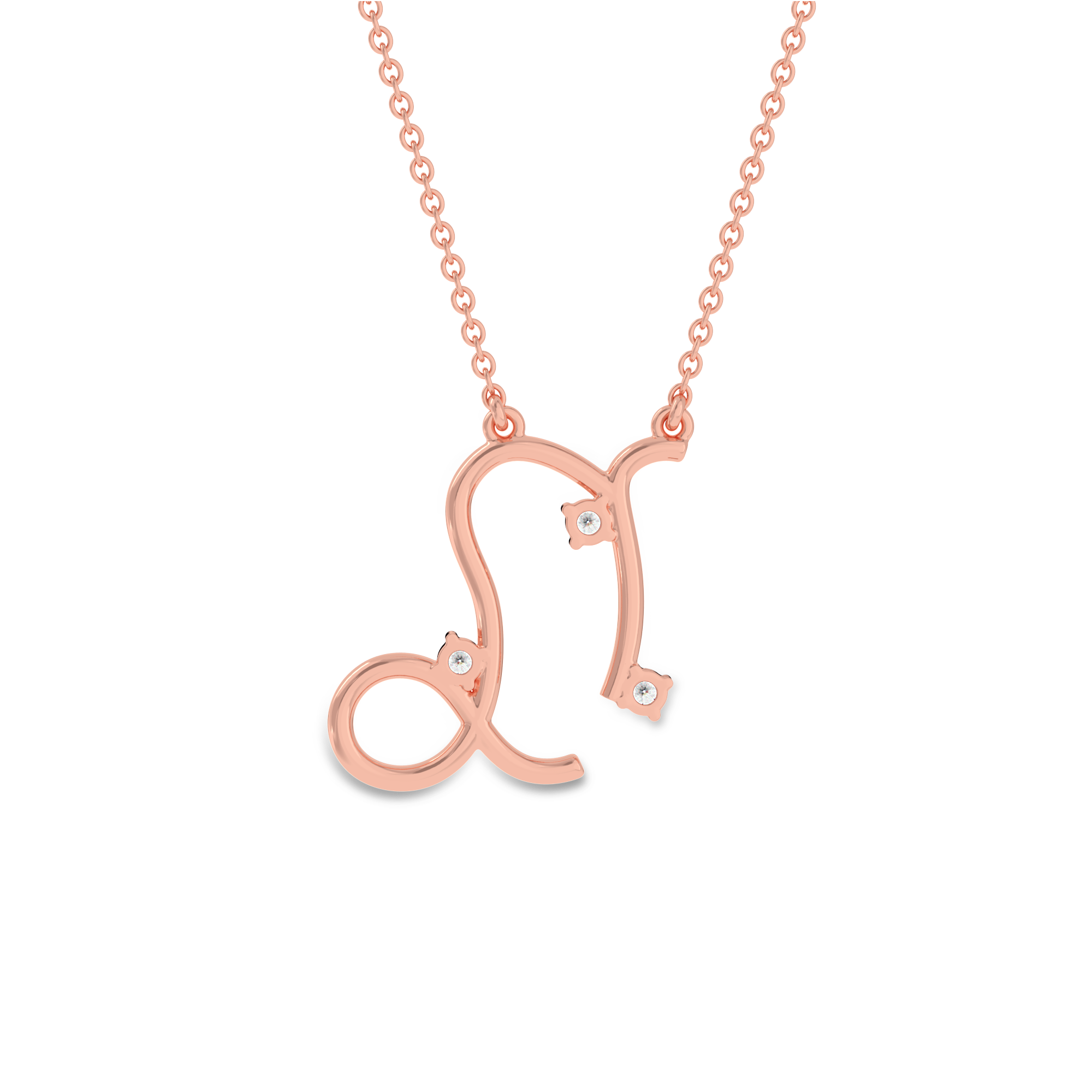 Pavé Zodiac Pendant