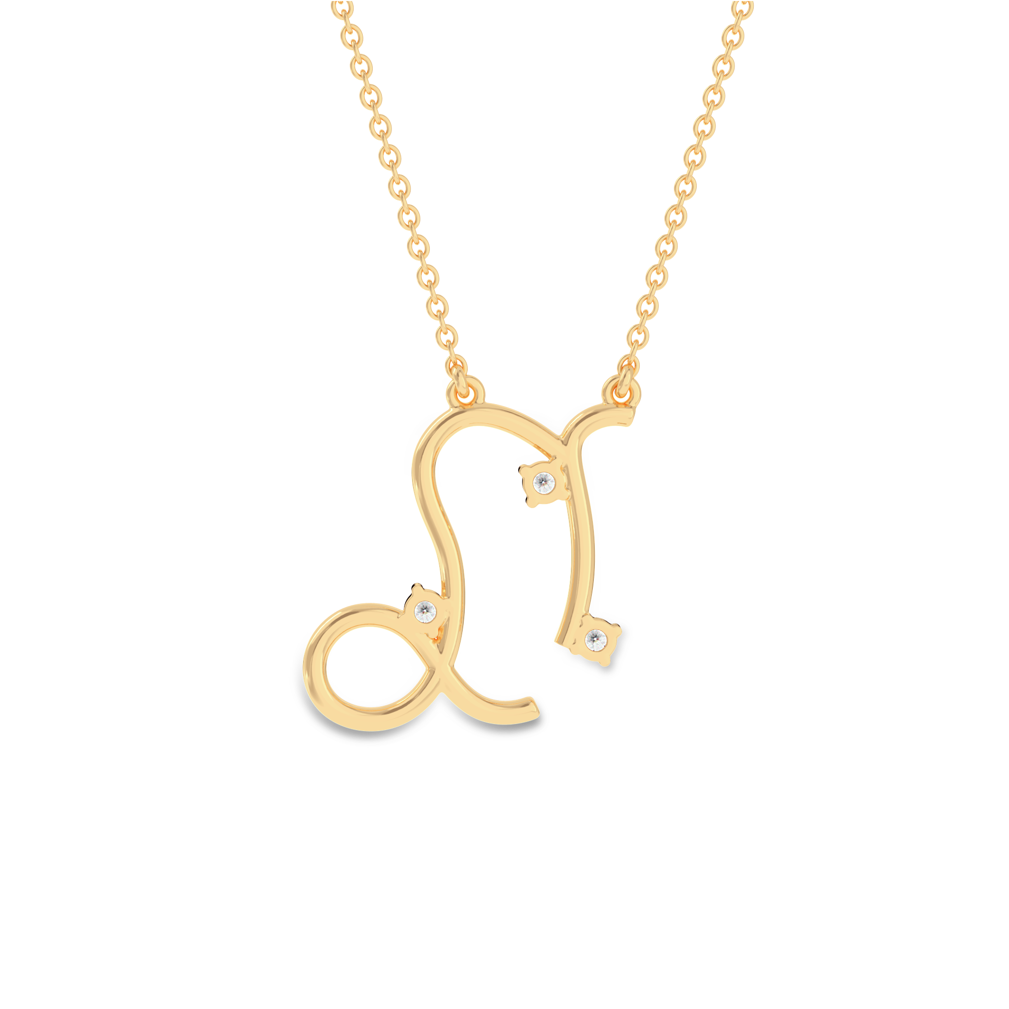 Pavé Zodiac Pendant