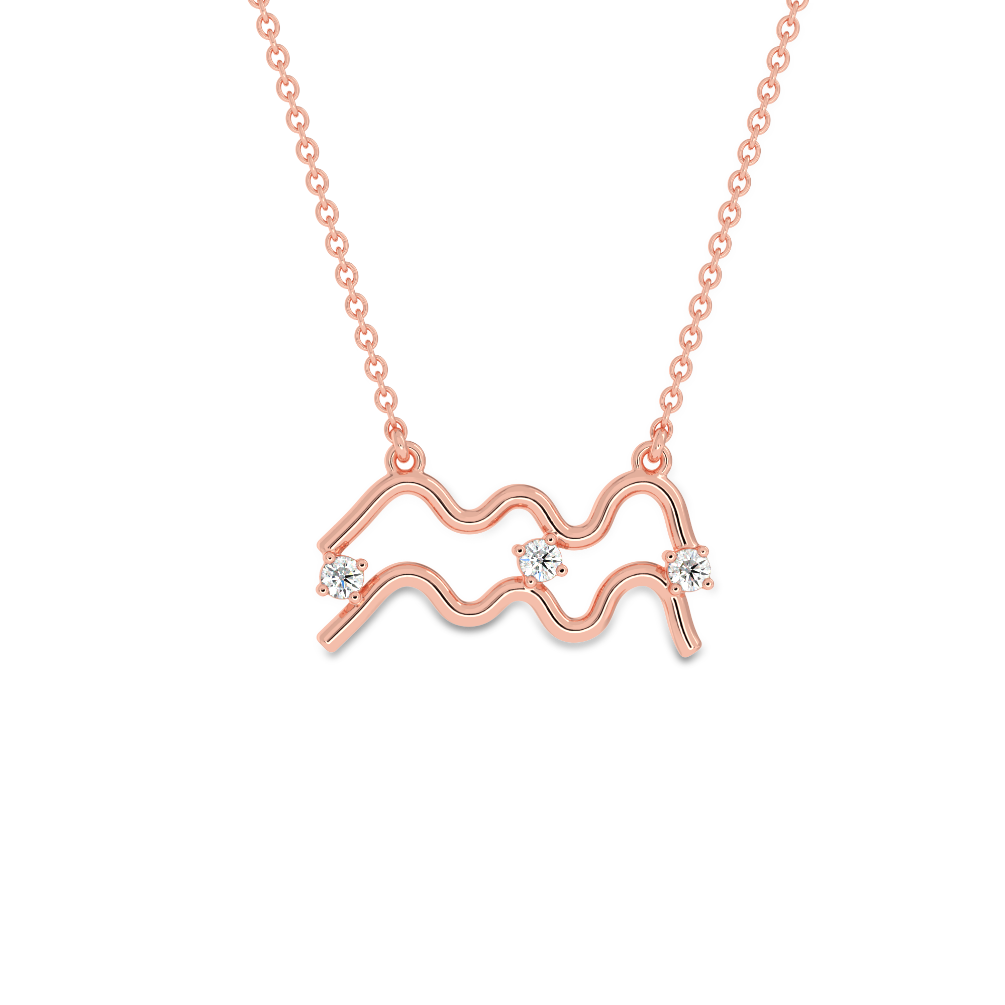 Solitaire Zodiac Pendant