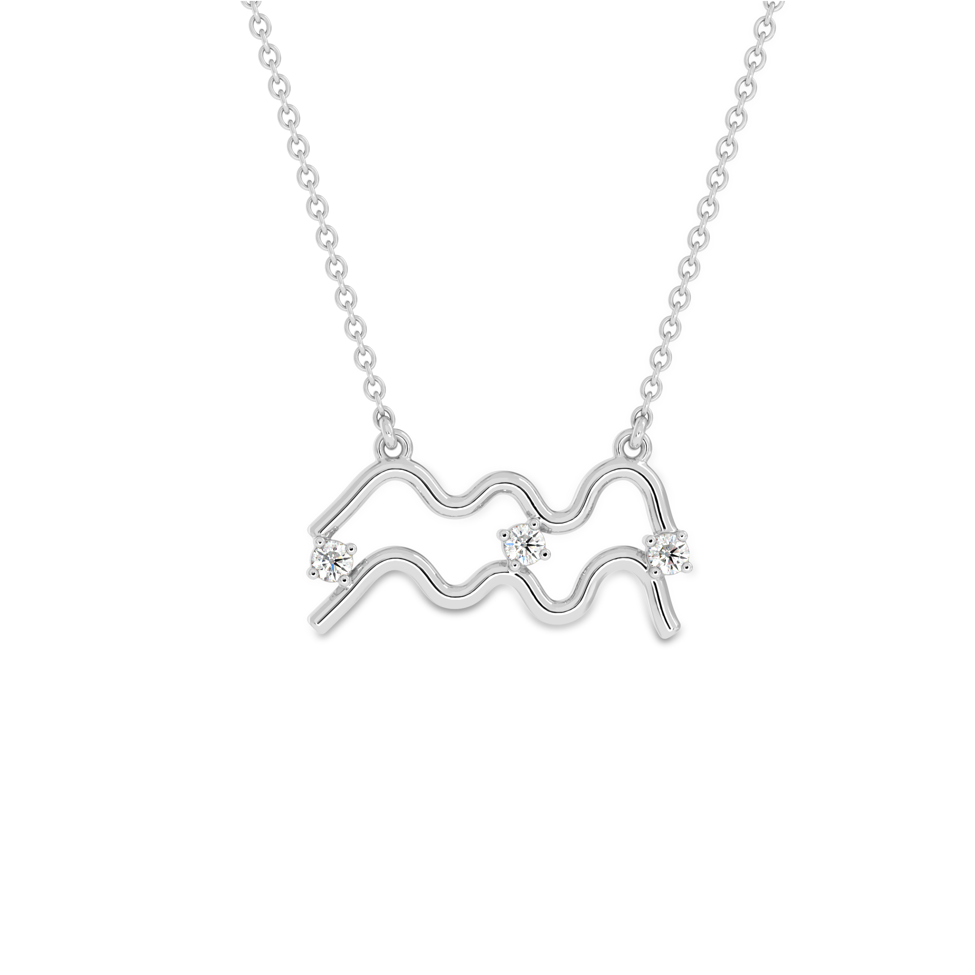 Solitaire Zodiac Pendant