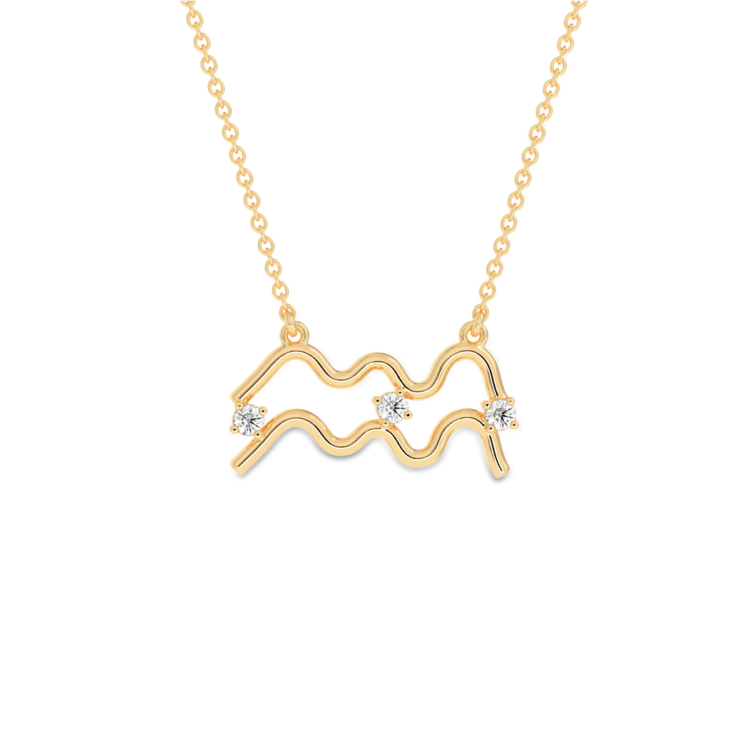 Solitaire Zodiac Pendant
