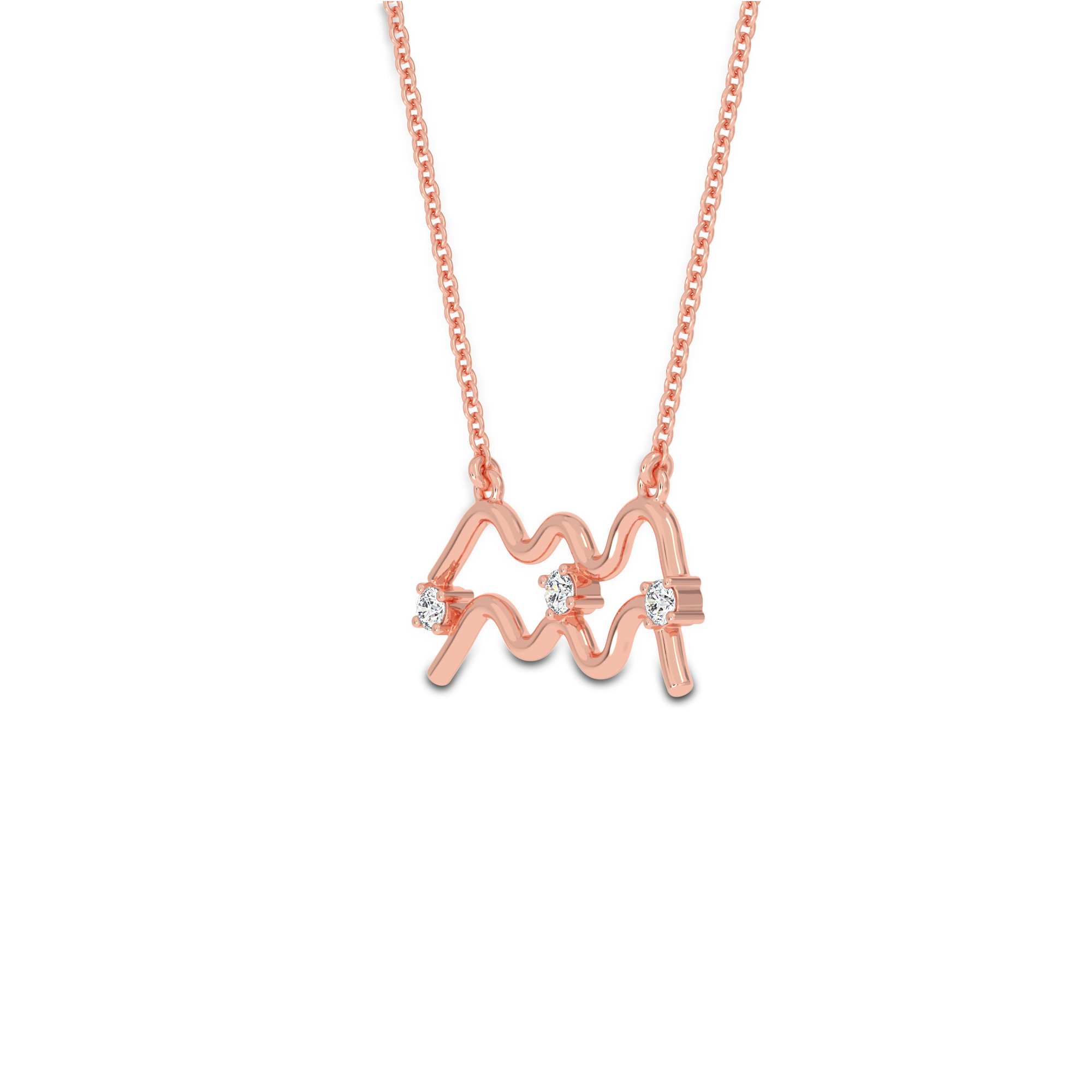 Solitaire Zodiac Pendant