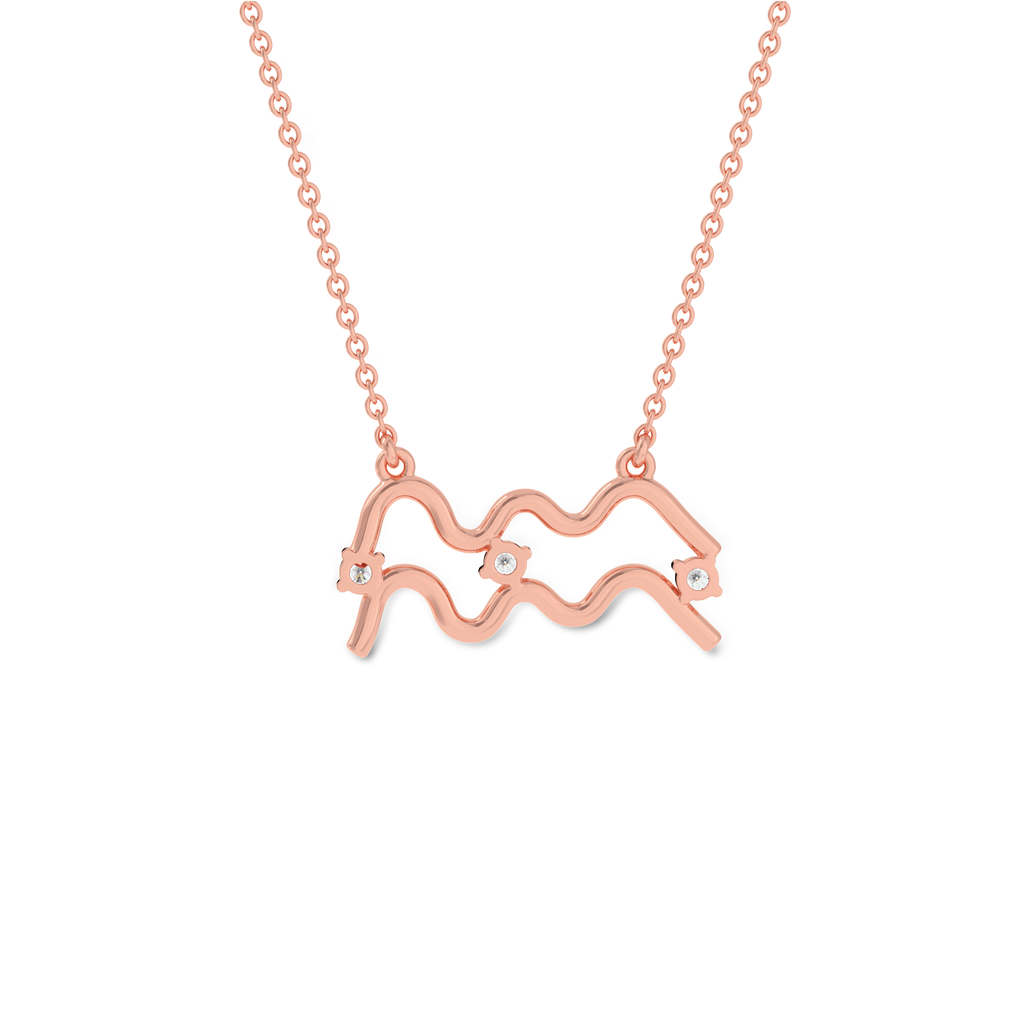 Solitaire Zodiac Pendant