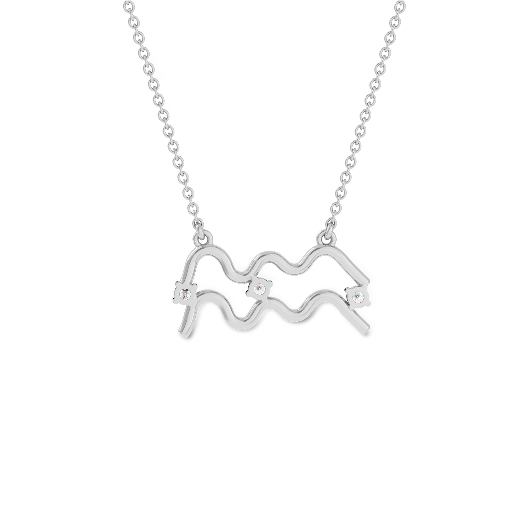 Solitaire Zodiac Pendant