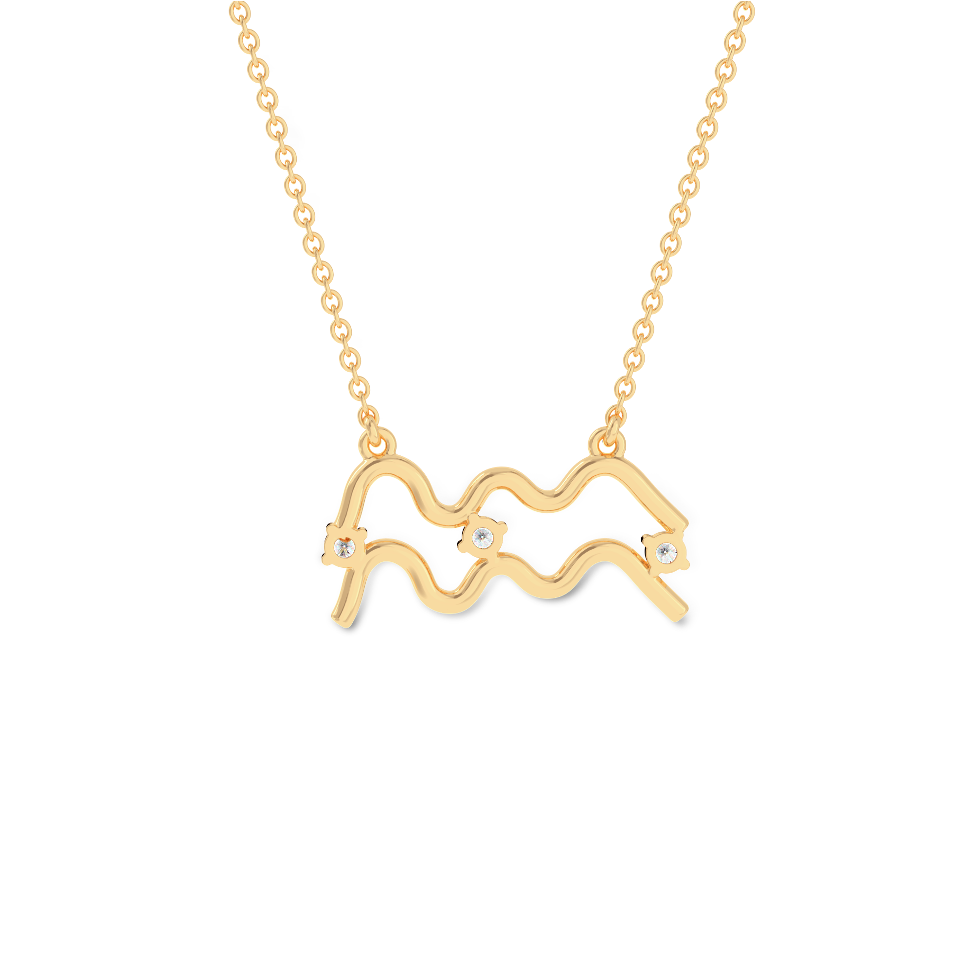 Solitaire Zodiac Pendant