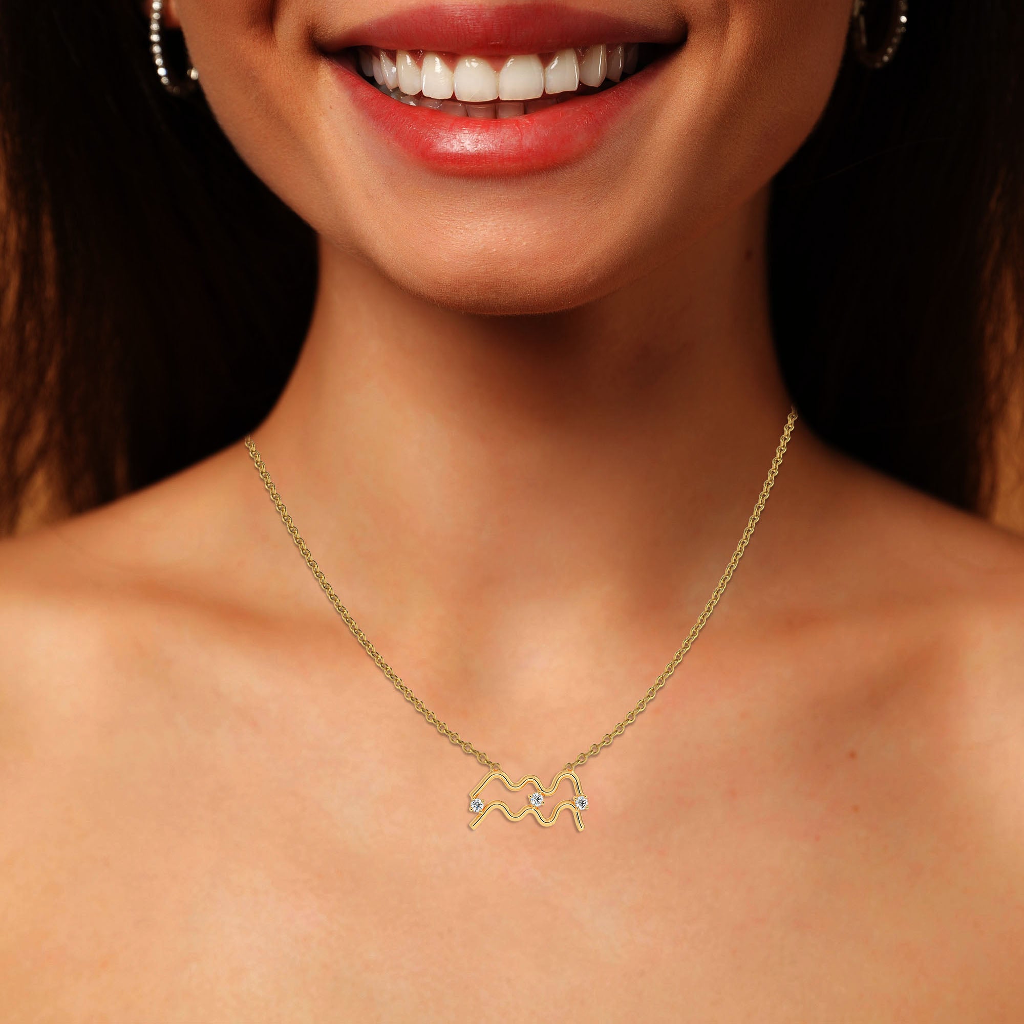 Solitaire Zodiac Pendant