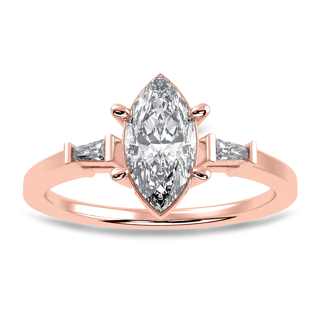 Éclat Baguette Cocktail Ring