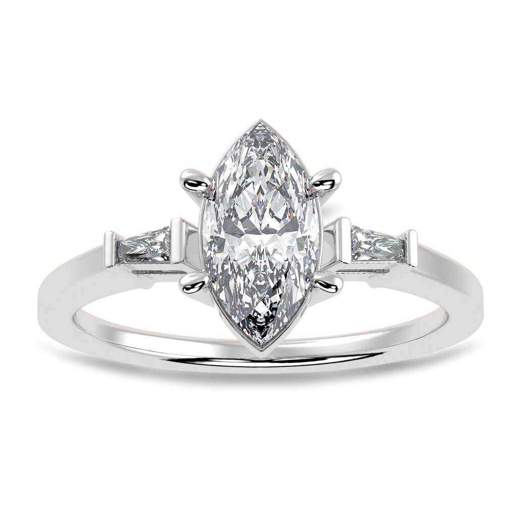 Éclat Baguette Cocktail Ring