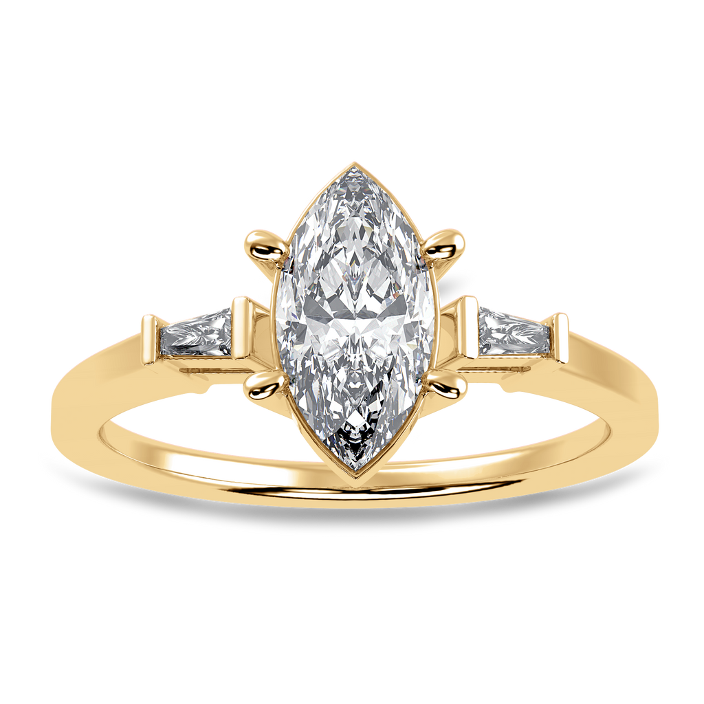 Éclat Baguette Cocktail Ring