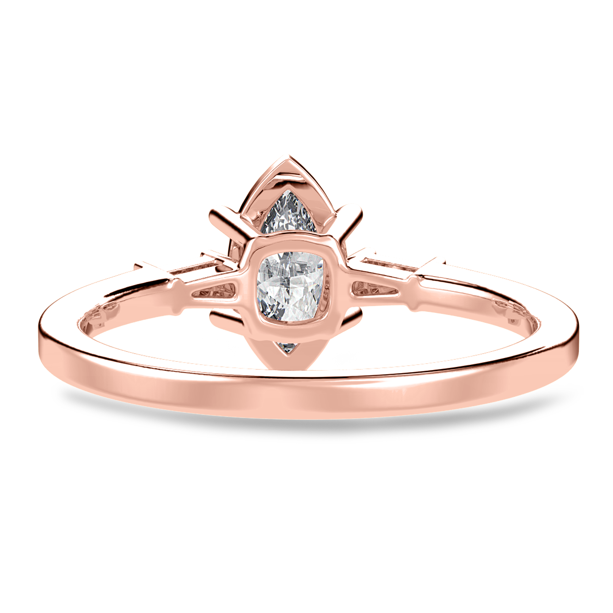 Éclat Baguette Cocktail Ring