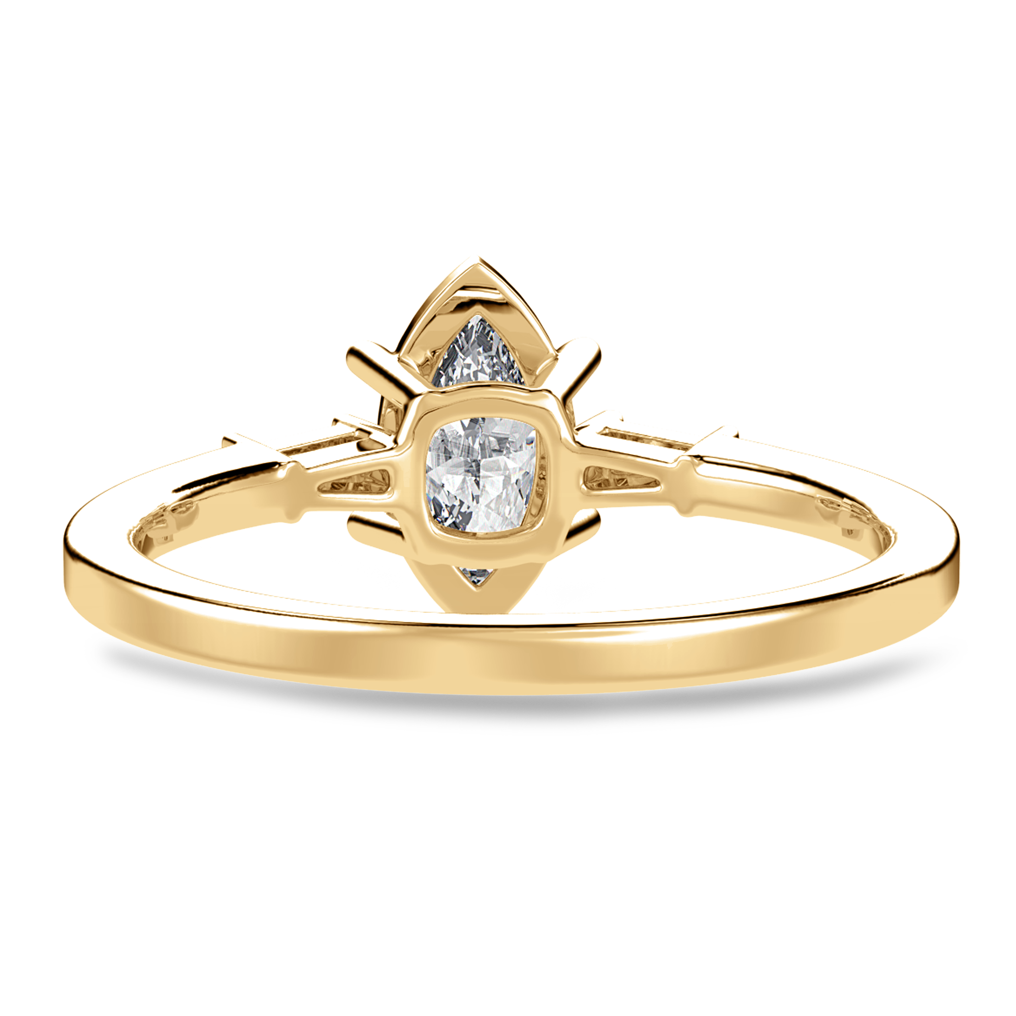 Éclat Baguette Cocktail Ring